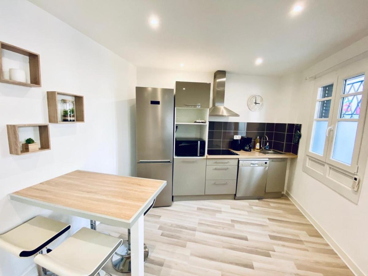 Cauvi - Antibes Centre, Wifi, Climatisation, 4 Personnes Lägenhet Exteriör bild